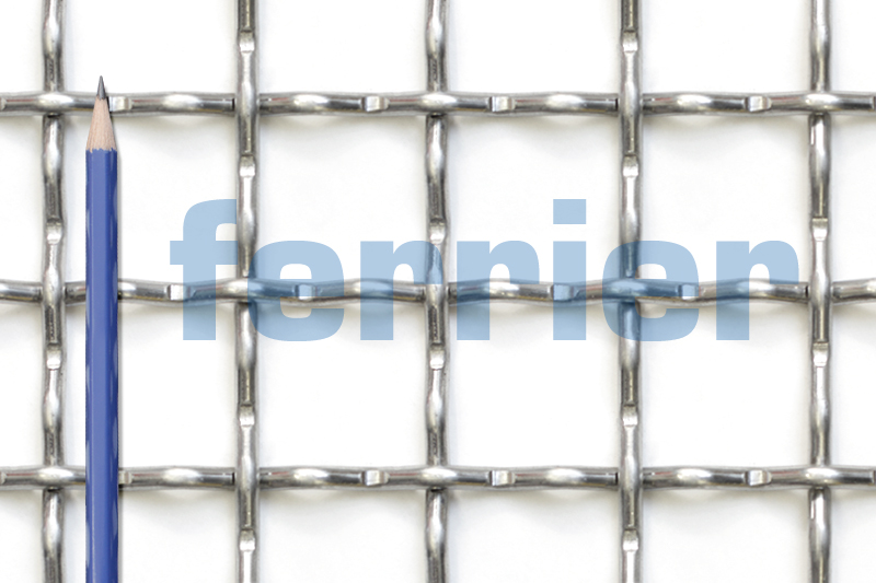 Ferrier alum 1" x 1" x .125 weavemesh Ferrier alum 1" x 1" x .125 weavemesh