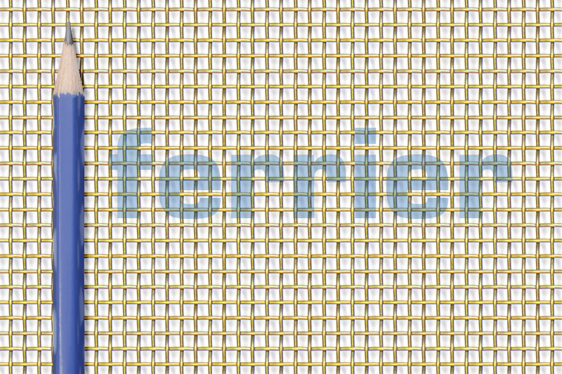 Ferrier brass 12 x 12 mesh .023 weavemesh Ferrier brass 12 x 12 mesh .023 weavemesh