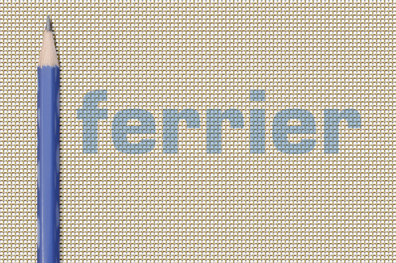 Ferrier brass 30 x 30 mesh x .012 weavemesh Ferrier brass 30 x 30 mesh x .012 weavemesh