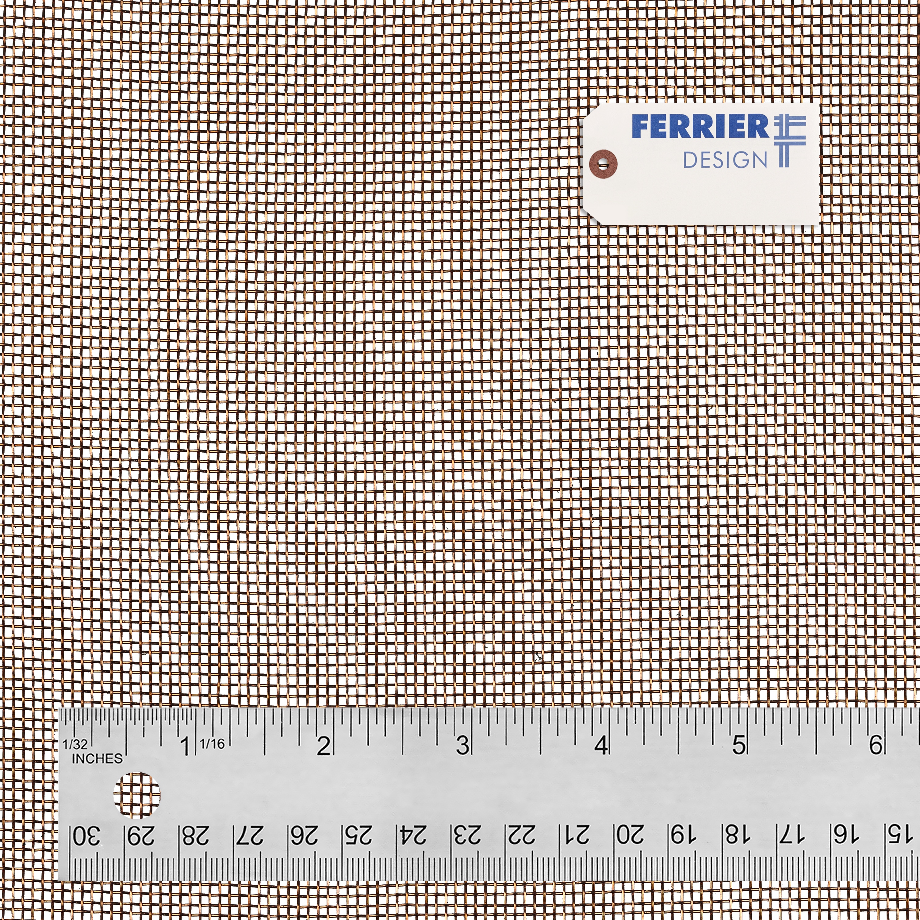Ferrier copper 14 x 14 mesh x .020 weavemesh Ferrier copper 14 x 14 mesh x .020 weavemesh
