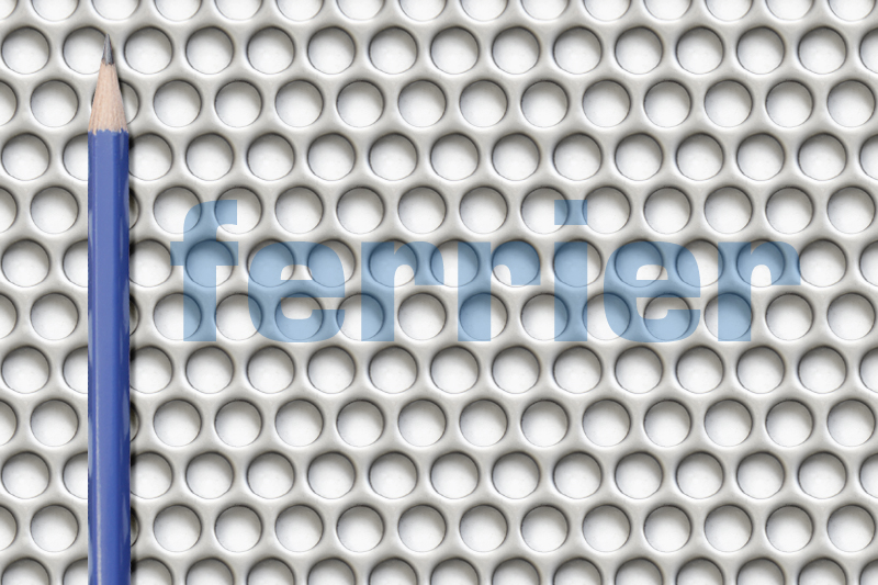 Ferrier MS perf 3/16 x 1/4 x 16 ga Ferrier MS perf 3/16 x 1/4 x 16 ga