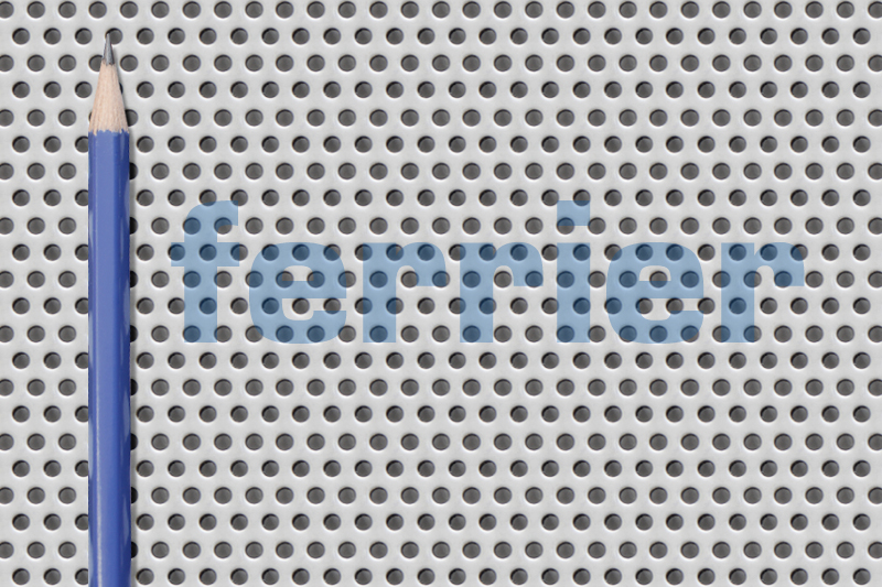 Ferrier SS perf 1/16 x 1/8 x 20 ga Ferrier SS perf 1/16 x 1/8 x 20 ga