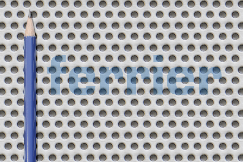 Ferrier SS perf 1/16 x 1/8 x 16 ga Ferrier SS perf 1/16 x 1/8 x 16 ga