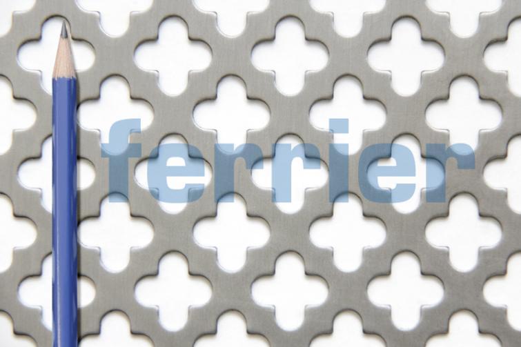 Ferrier Design Perforated
Pattern: Full clover
Material: Mild Steel (Unfinished) Ferrier Design Perforated
Pattern: Full clover
Material: Mild Steel (Unfinished)